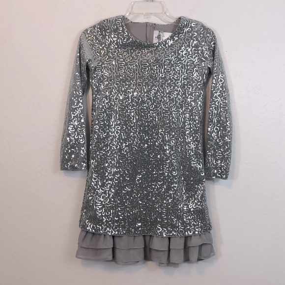 Rare Editions Other - NWT Rare Editions Girls Formal Gray Dress Size 12.